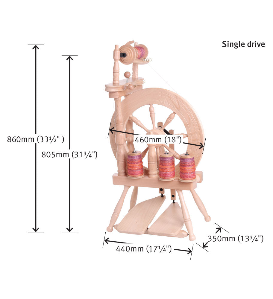 Ashford Spinning Wheel | Traveller